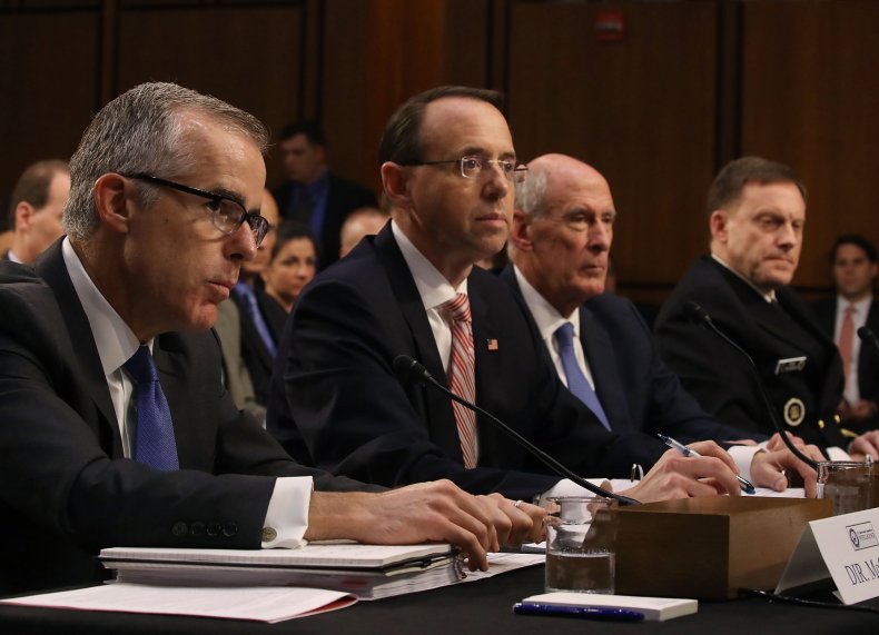 andrew mccabe rod rosenstein coup