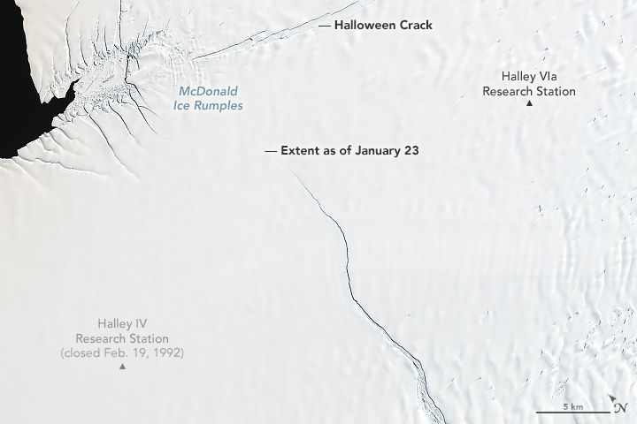 Brunt Ice Shelf Brunt Ice Shelf