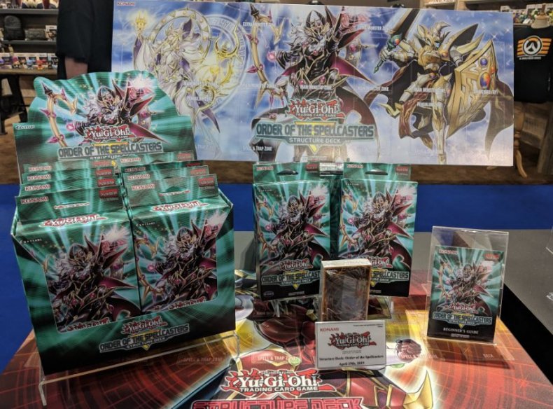 yugioh order of the spellcasters toy fair 2019