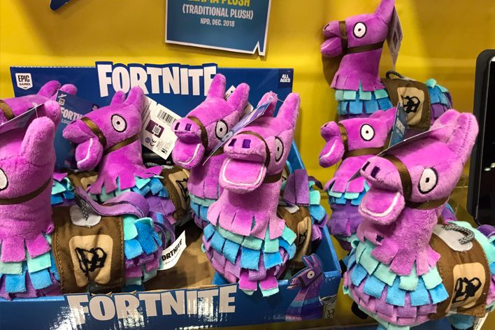 Fortnite 7" Loot Llama Officially Licensed Plush Stuffed Animal New With Tag COA 