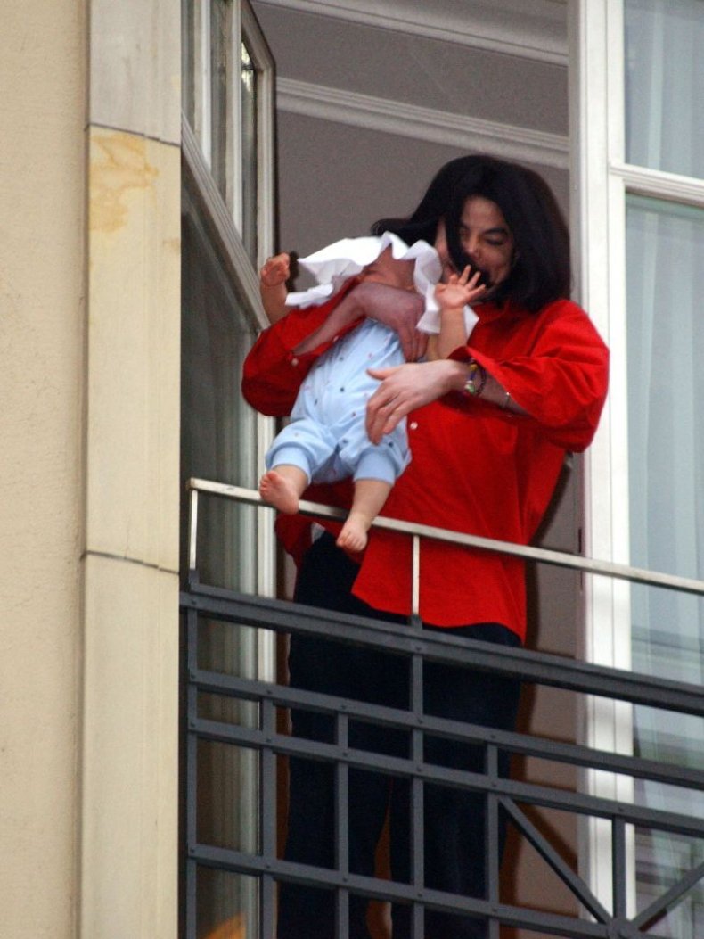 michael jackson son children blanket