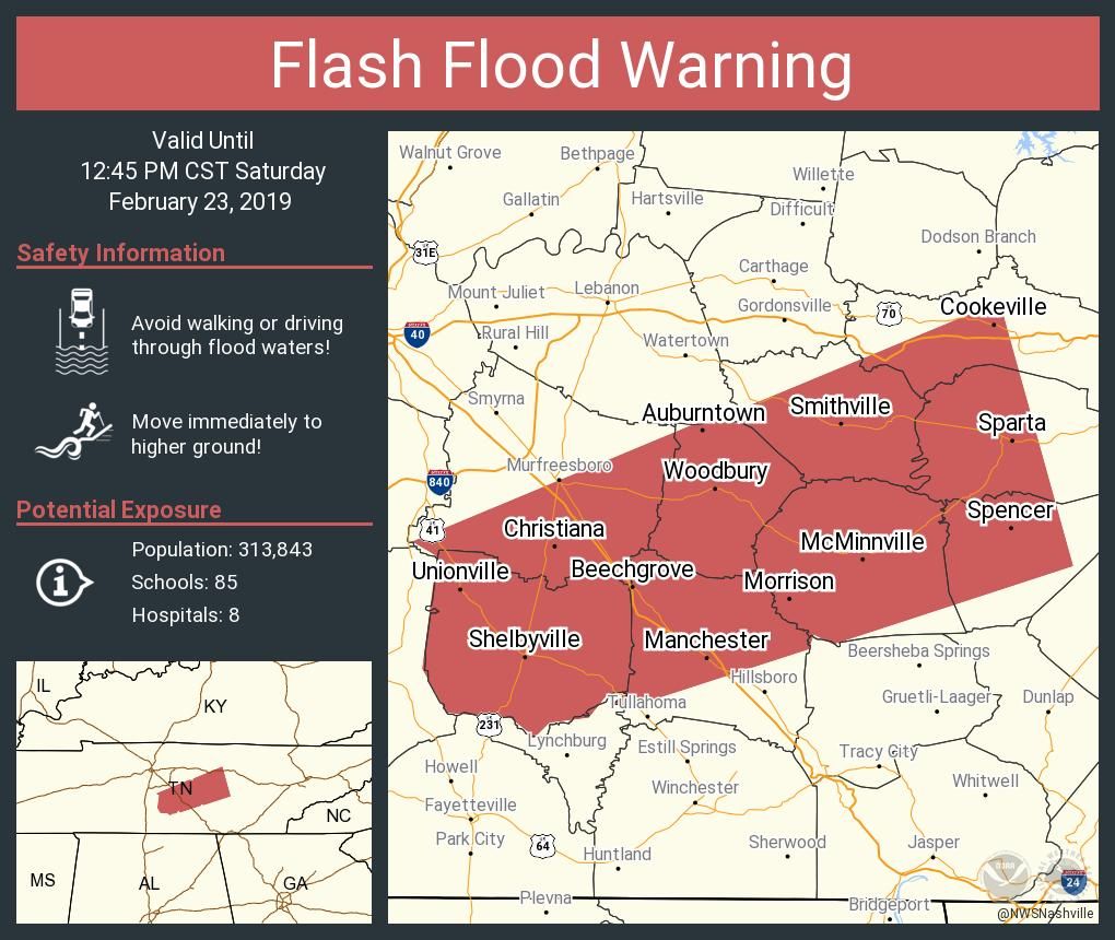 Tennessee Flood Zone Map