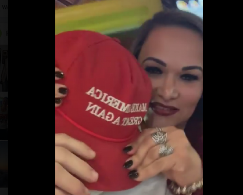 falmouth maga hat assault