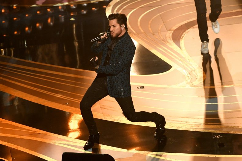 Adam Lambert at Academy Awards