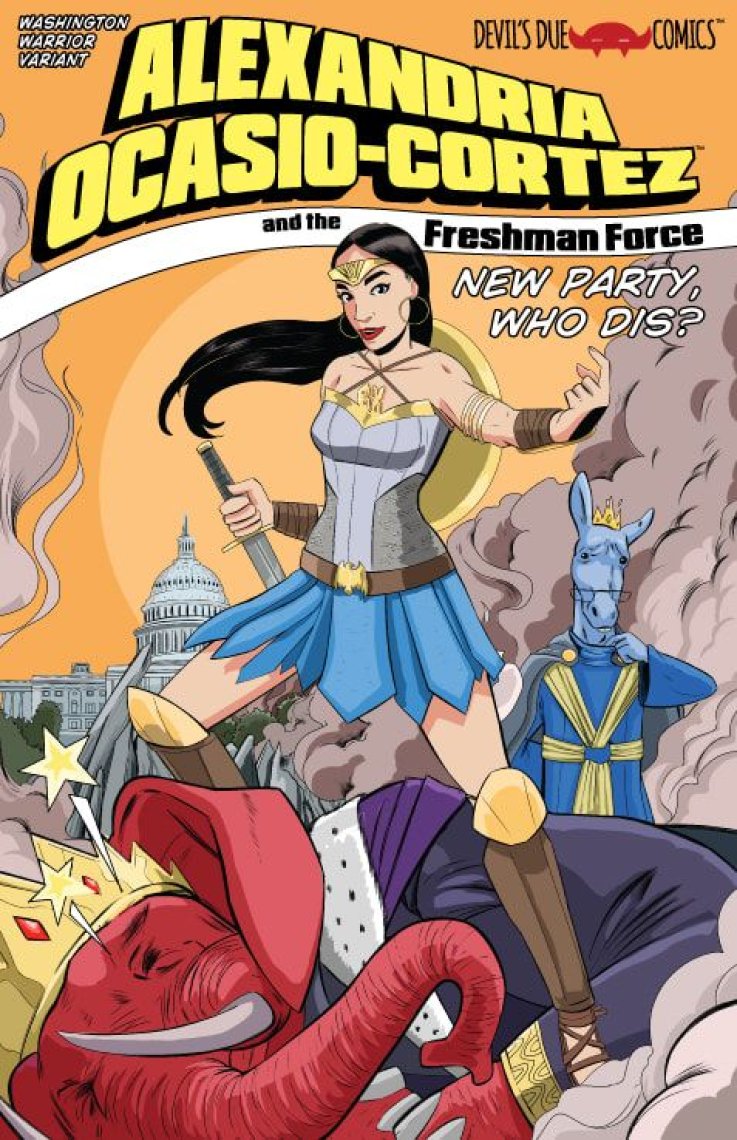 Alexandria Ocasio-Cortez comic Alexandria Ocasio-Cortez comic