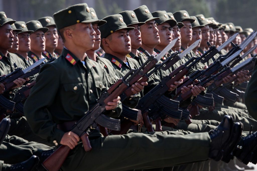 North Korea Soldiers