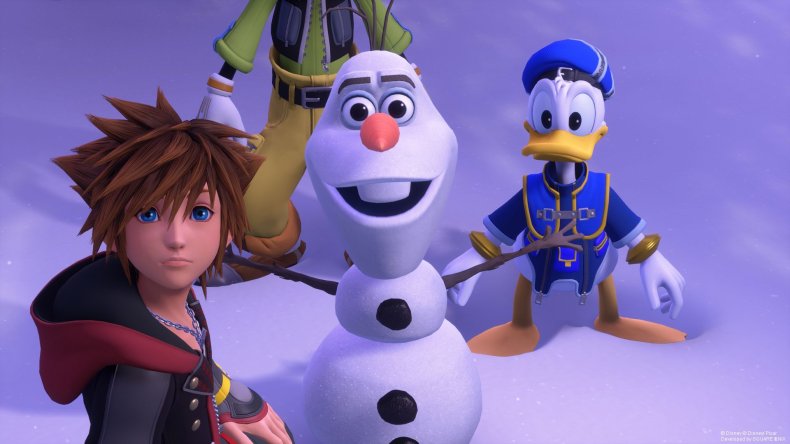 Kingdom Hearts 3 dlc frozen