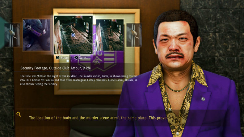 judgment sega hands on investigation mechanic