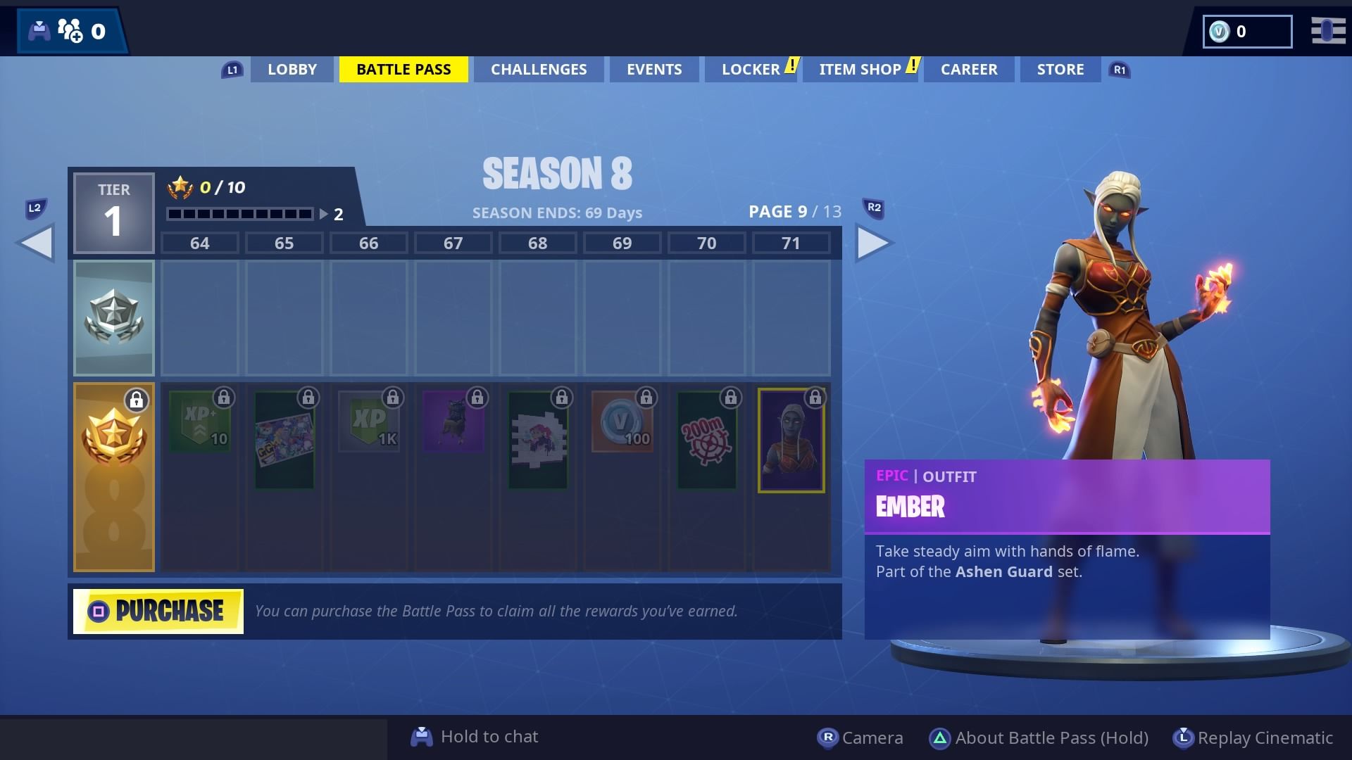 Fortnite Season 8 Tier 100 Skin