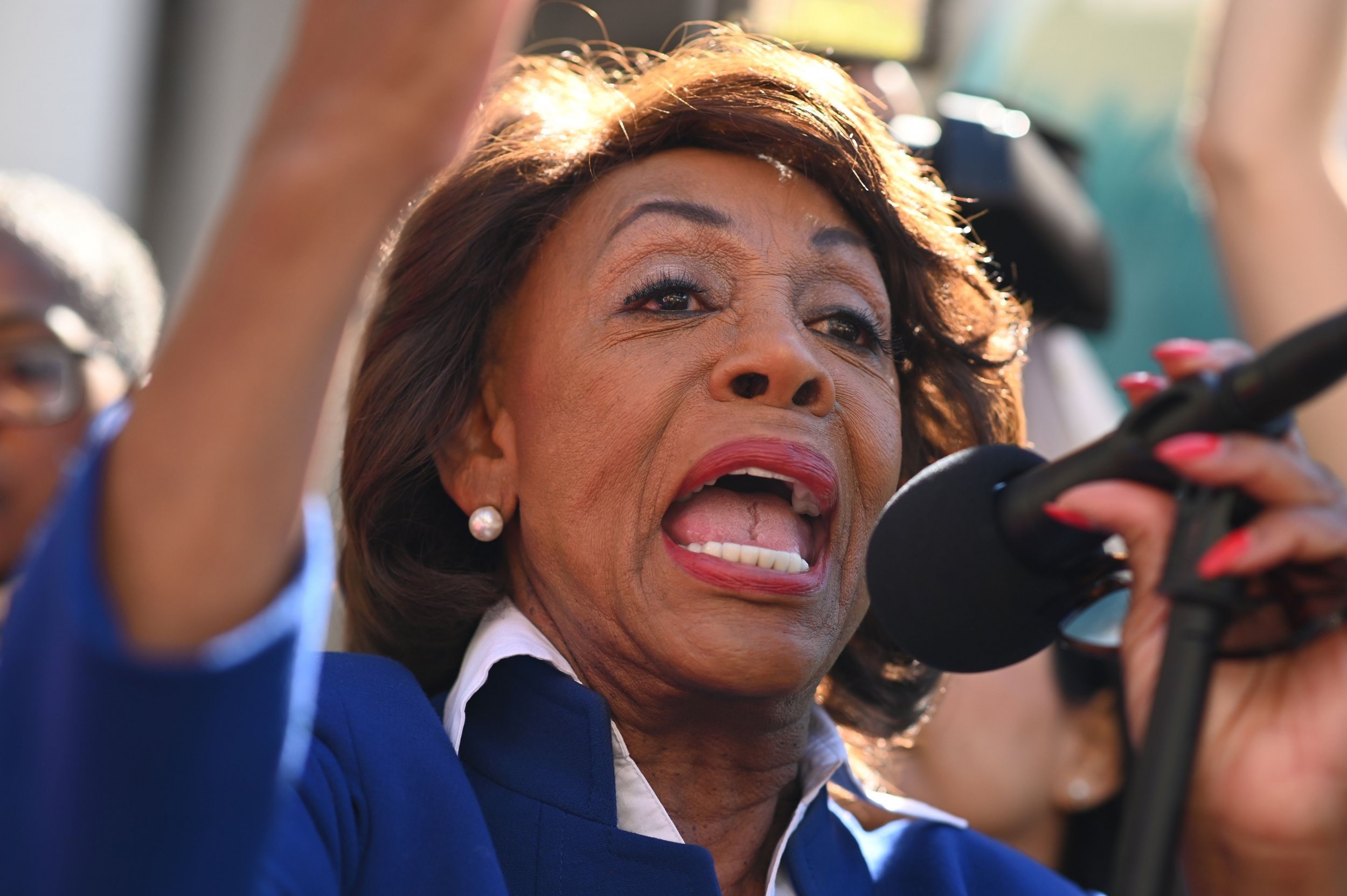 Maxine Waters Warns Liberals, Trump Critics are 'Walking Targets