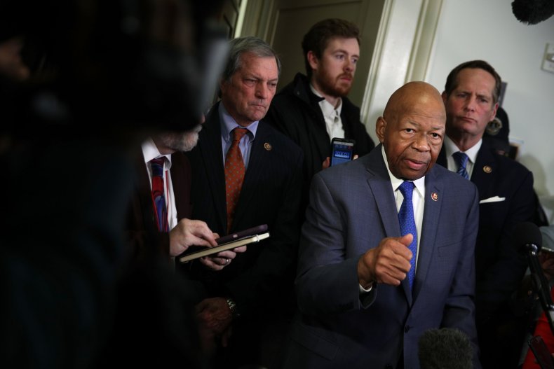 Elijah Cummings, Democrats, White House, security clearances