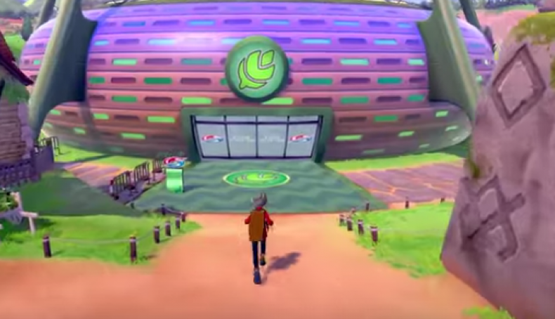 pokemon sword shield grass gym