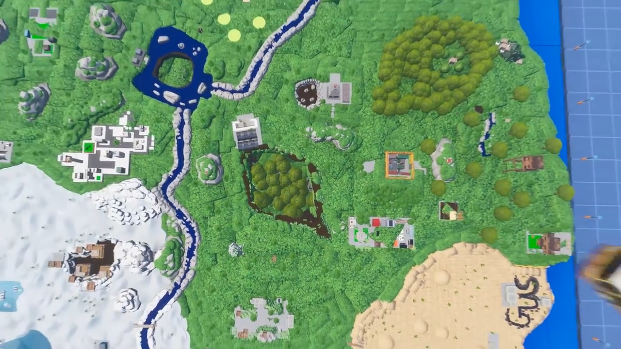 mini map minecraft skydaz