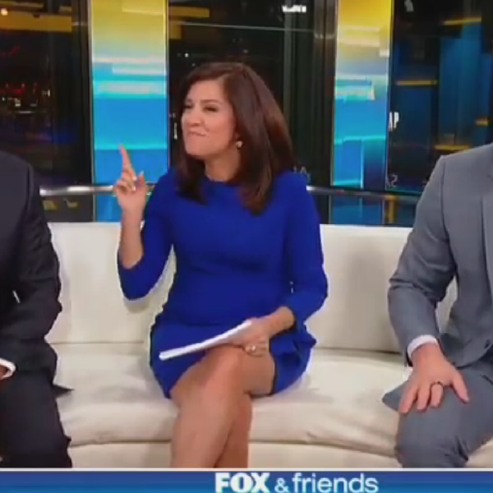 Fox News Host Joked That 'Toxic Masculinity' Helps Keep America Free, Boasted About Size of US Flag