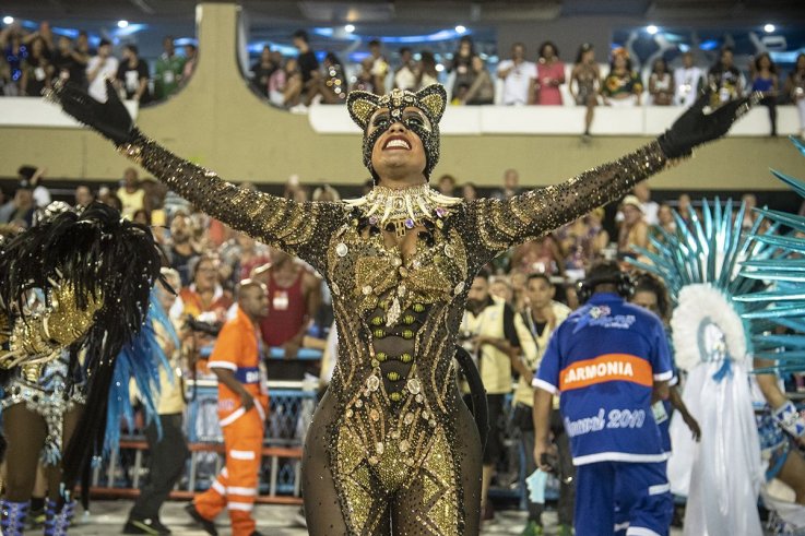 里约热内卢嘉年华2019年Beija-Flor1 Rio de Janeiro Carnival 2019 Beija-Flor1