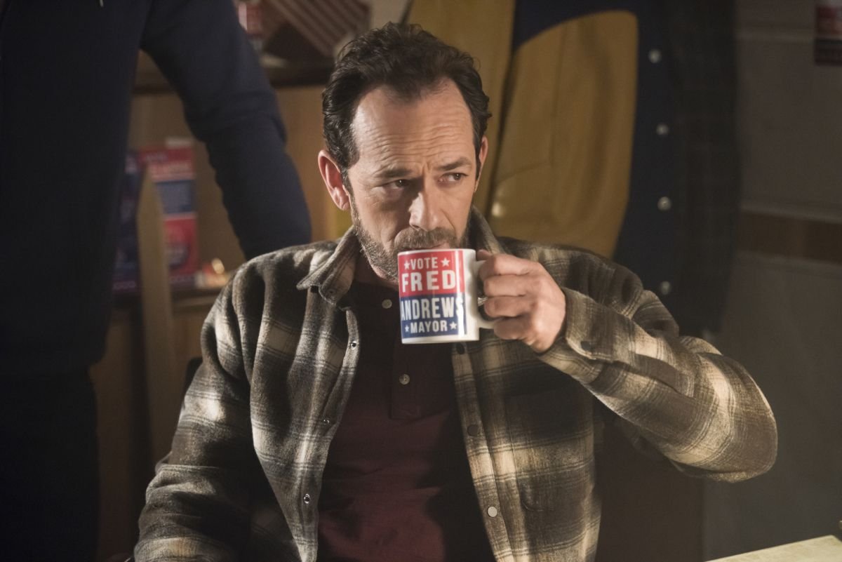 Luke Perry as Fred on Riverdale