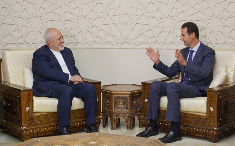 IranZarifSyriaAssad