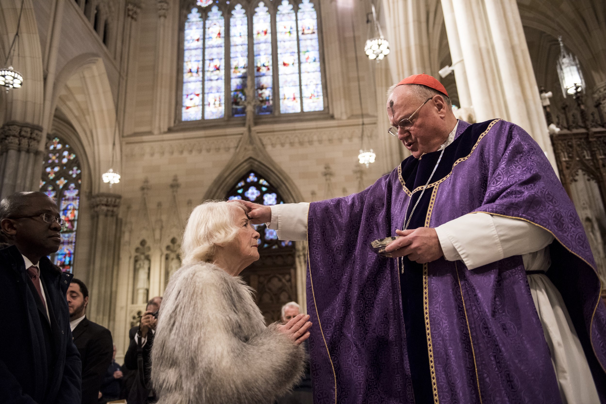 ash wednesday at st pats