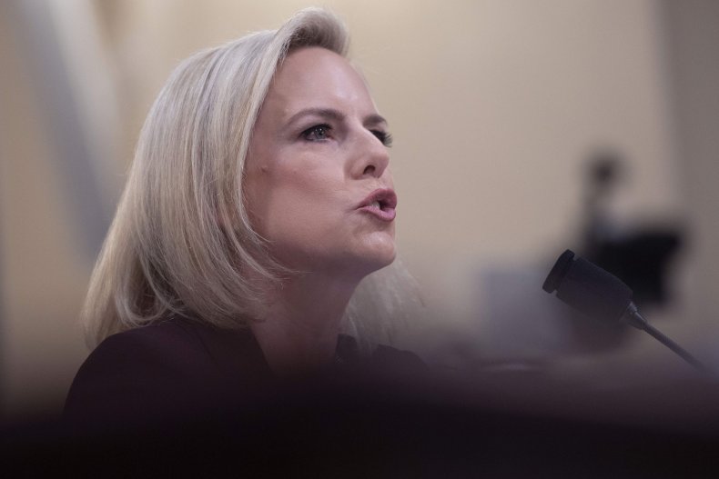 kirstjen, nielsen, child, migrants, parents, detained