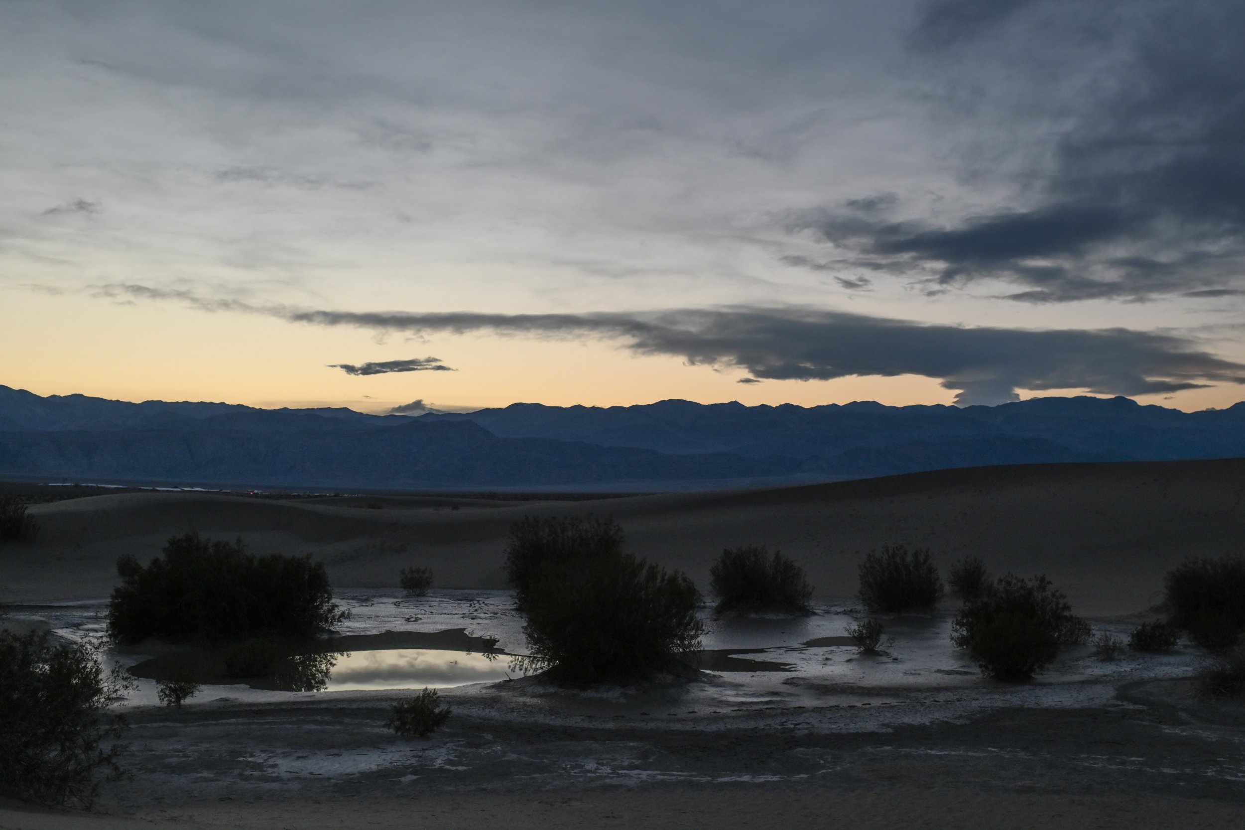 Death Valley, rain