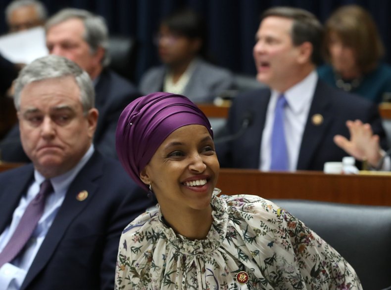 Ilhan Omar Jews anti-semitism Israel Meghan McCain