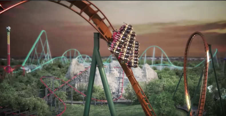 the yukon striker canada's wonderland roller coaster