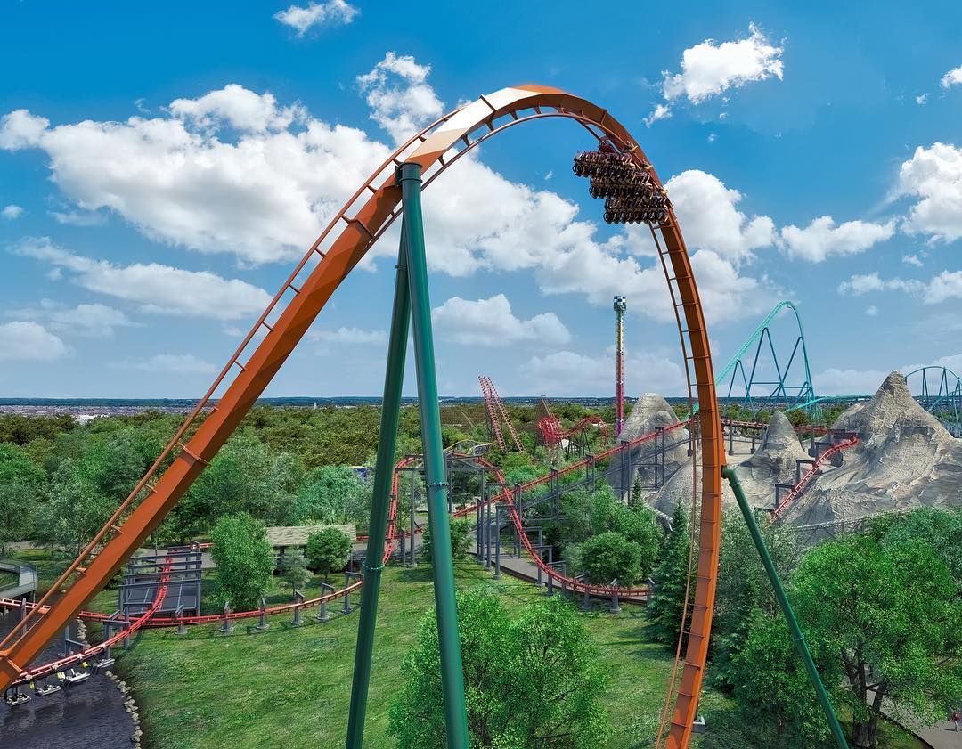 The Wildest New Roller Coaster of 2019 Drops Riders 245 Feet Into an ...