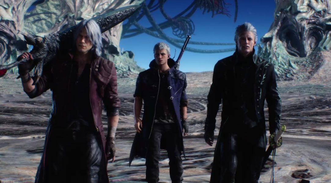 Dante, Vergil, And Nero (DMC5) Vs Chainsaw Man (Chainsaw Man ...