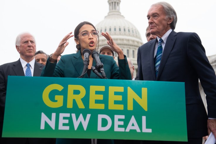 Alexandria Ocasio-Cortez, Green New Deal Alexandria Ocasio-Cortez, Green New Deal