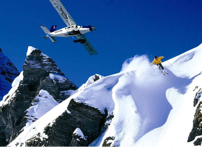 Switzerland - heliskiing