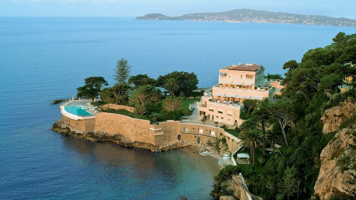 France - View of the Hotel cap Estel in Eze(1)