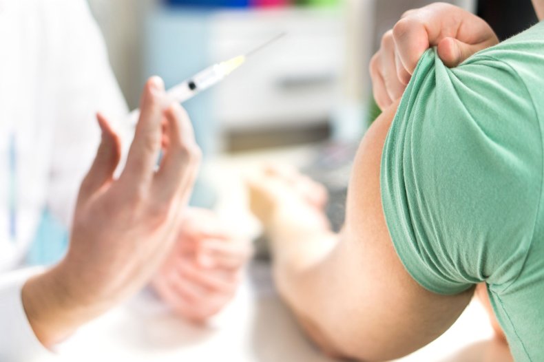 vaccination, doctor, needle