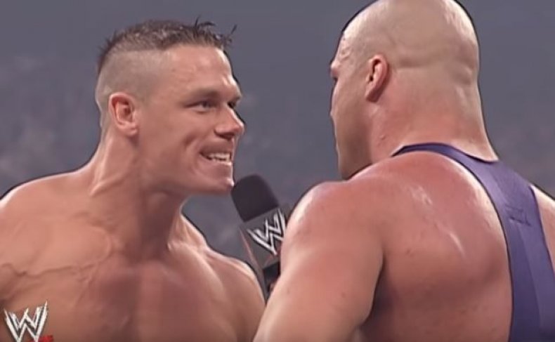 john cena vs kurt angle debut wrestlemania 35
