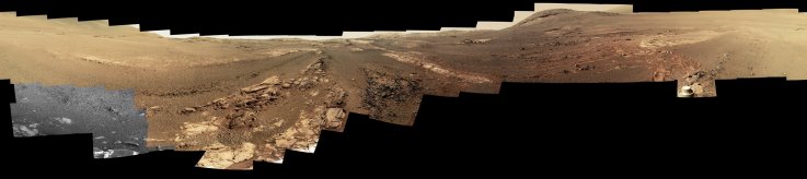 Mars panorama, Opportunity rover, Perseverance Valley Mars panorama, Opportunity rover, Perseverance Valley