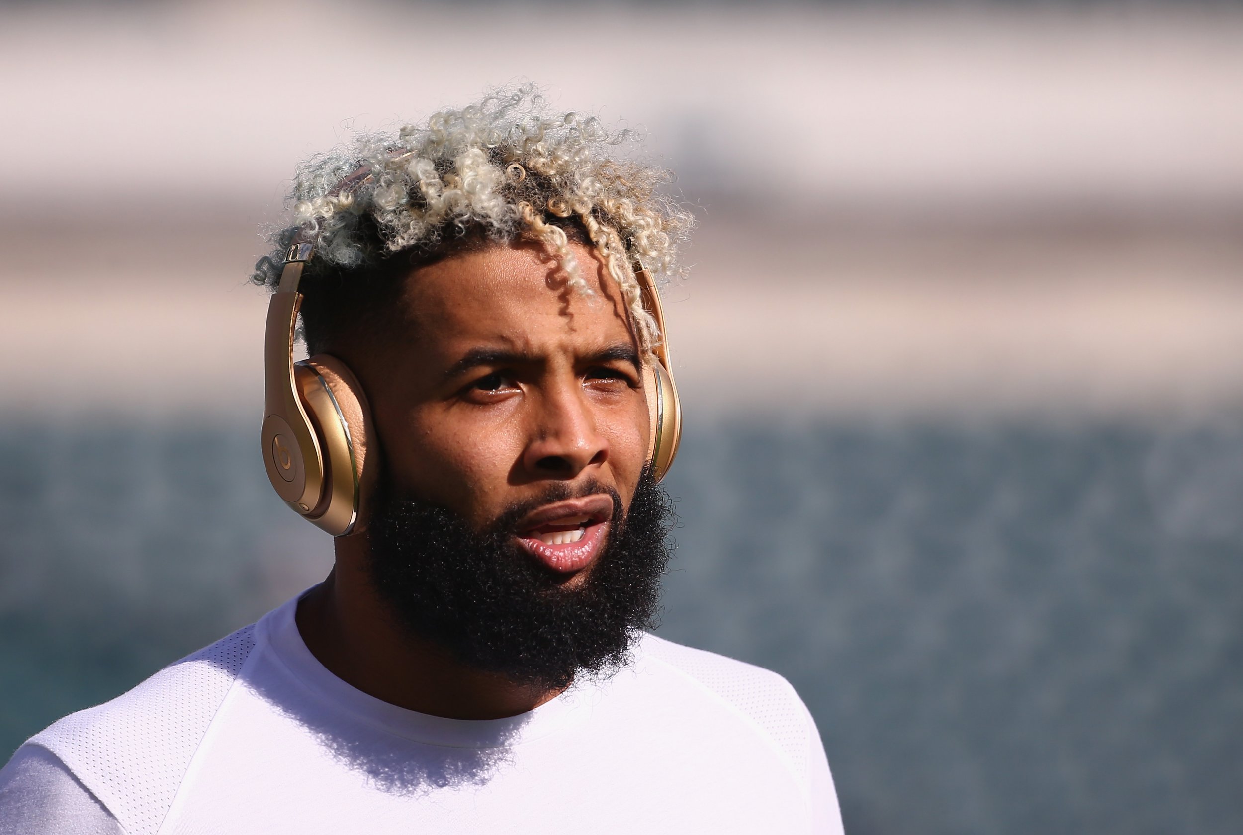 Odell Beckham Jr. Introduced By Browns, Reunited With Longtime Friend