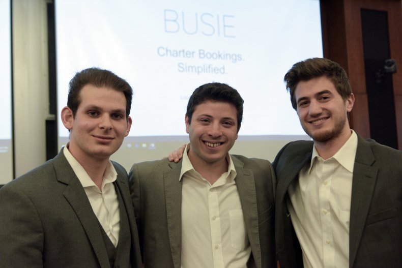 Busie Founders from left: Louis Bookoff (CEO), Brady Perry, Joshua Bain