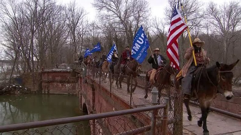 cowboys for trump donald trump support border security