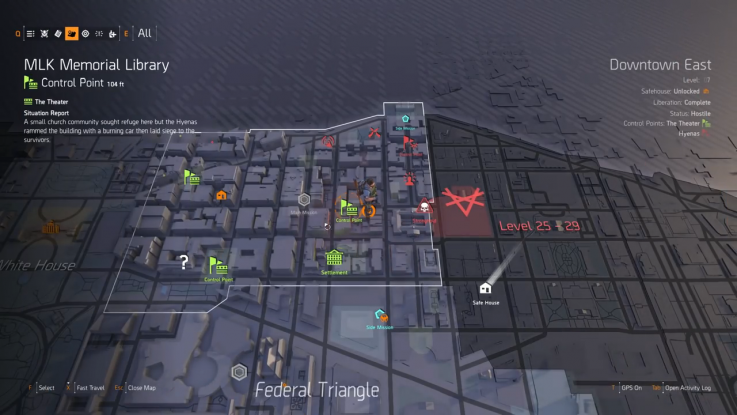 Division 2 control point Division 2 control point