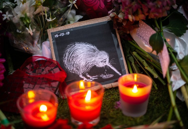 new zealand kiwi candles tribute getty