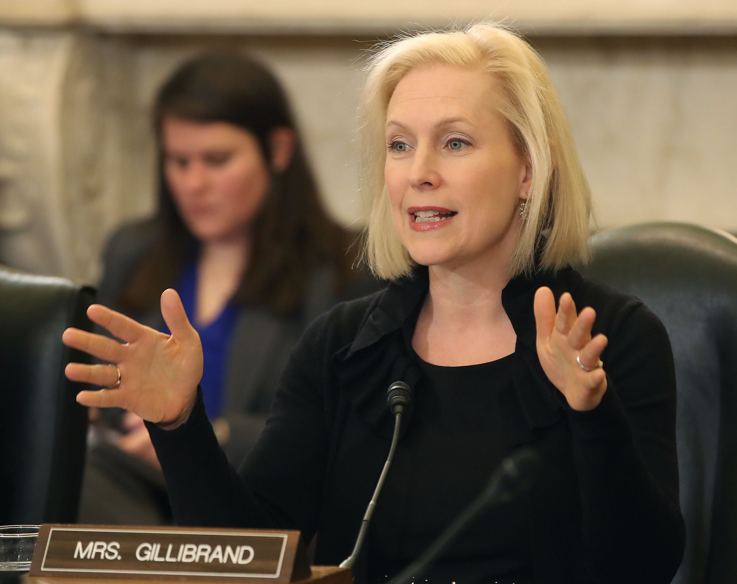 Gillibrand speaks in DC