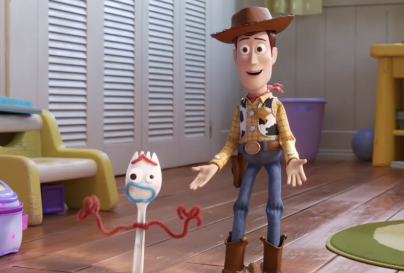 Toy, story, 4, trailer, forky, voice, sporky, tony, hale, spoilers, keanu, reeves, character, release, date
