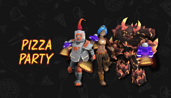 Roblox Pizza Party Event Guide How To Get Boombox Backpack Pinata Hat And More - roblox mai's backpack code
