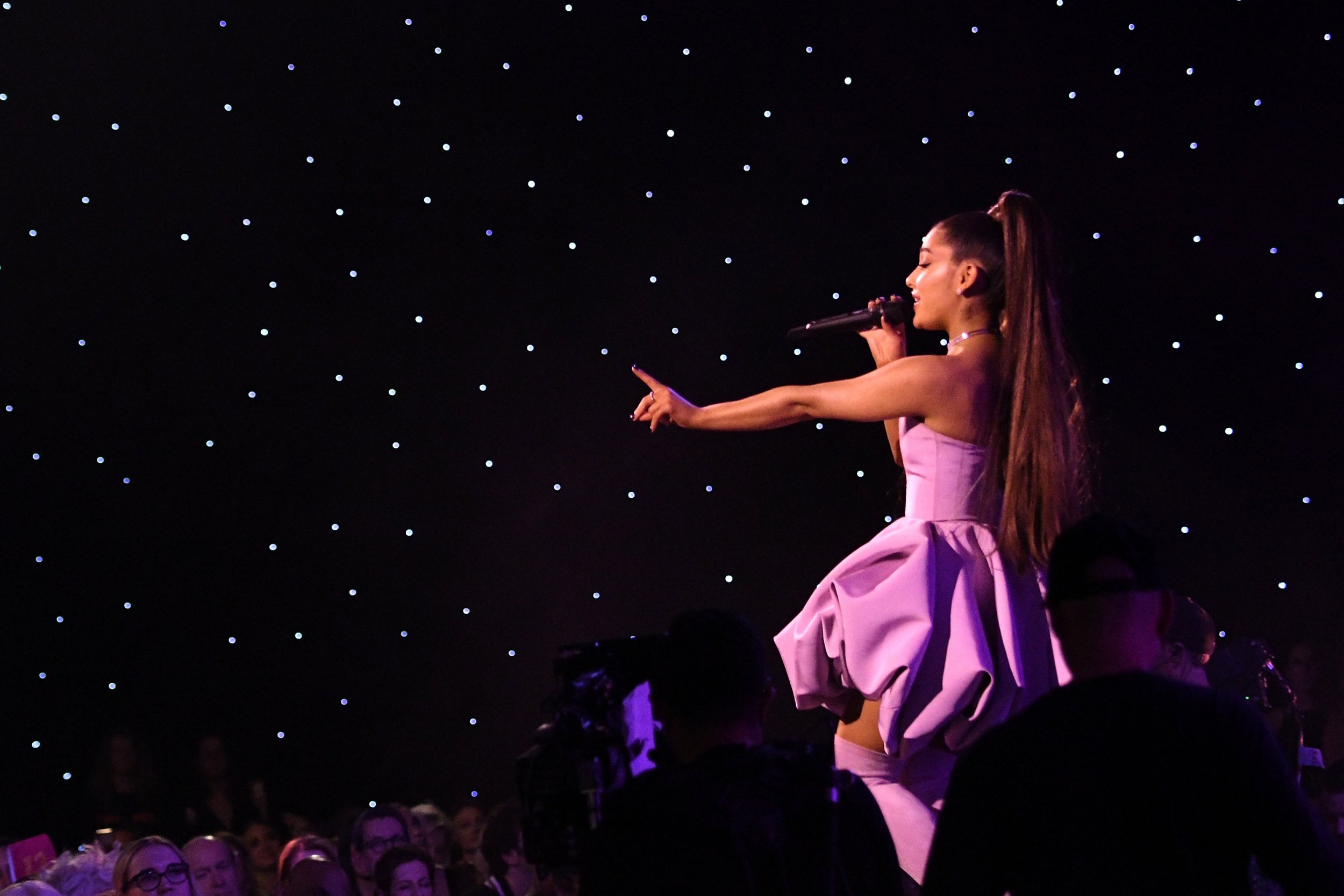 Ariana Grande Near Voter Registration Record