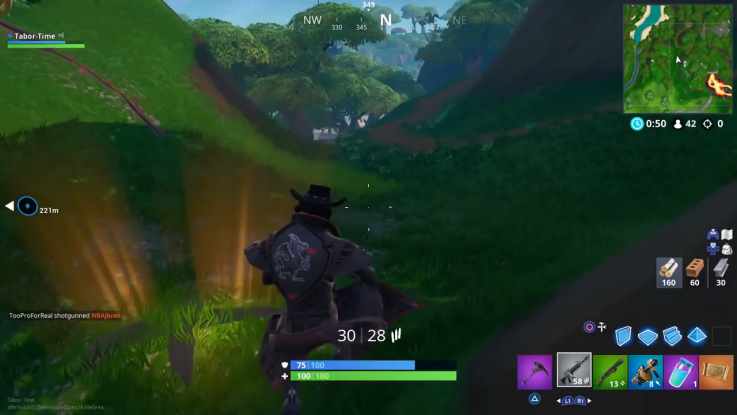 Fortnite treasure map spot Fortnite treasure map spot