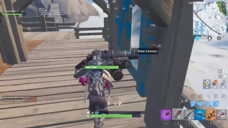 Fortnite enter pirate cannon Fortnite enter pirate cannon