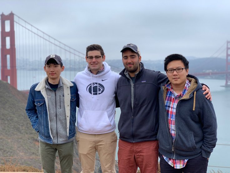 Co-Founders of Moichor from left: Matthew Chen, Steve Flanagan, Sherveen Karbasiafshar (CEO), and Thanh Le Co-Founders of Moichor from left: Matthew Chen, Steve Flanagan, Sherveen Karbasiafshar (CEO), and Thanh Le