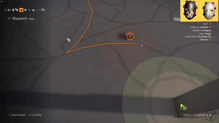 Division 2 ghost mask hunter spawn 1 Division 2 ghost mask hunter spawn 1