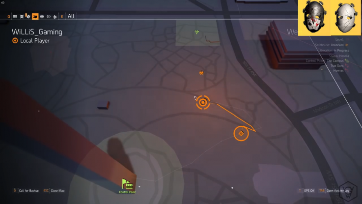 Division 2 ghost mask spot 2 Division 2 ghost mask spot 2