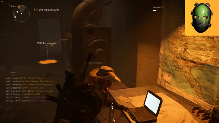 Division 2 ghoul mask laptop Division 2 ghoul mask laptop