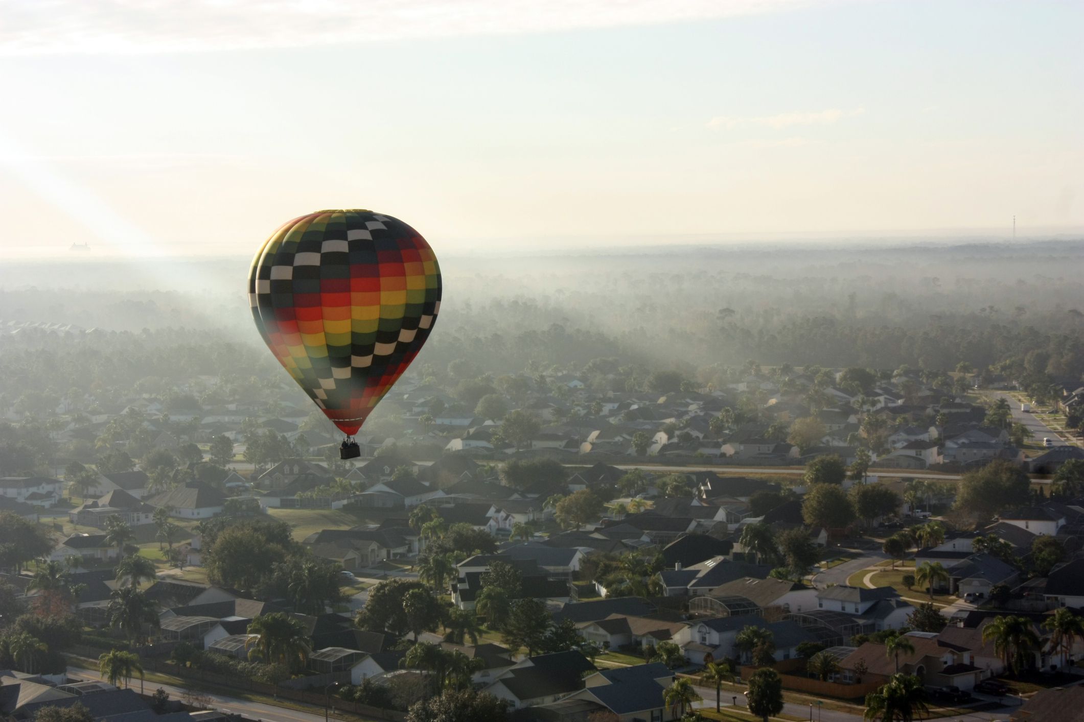 hot air balloon stock getty